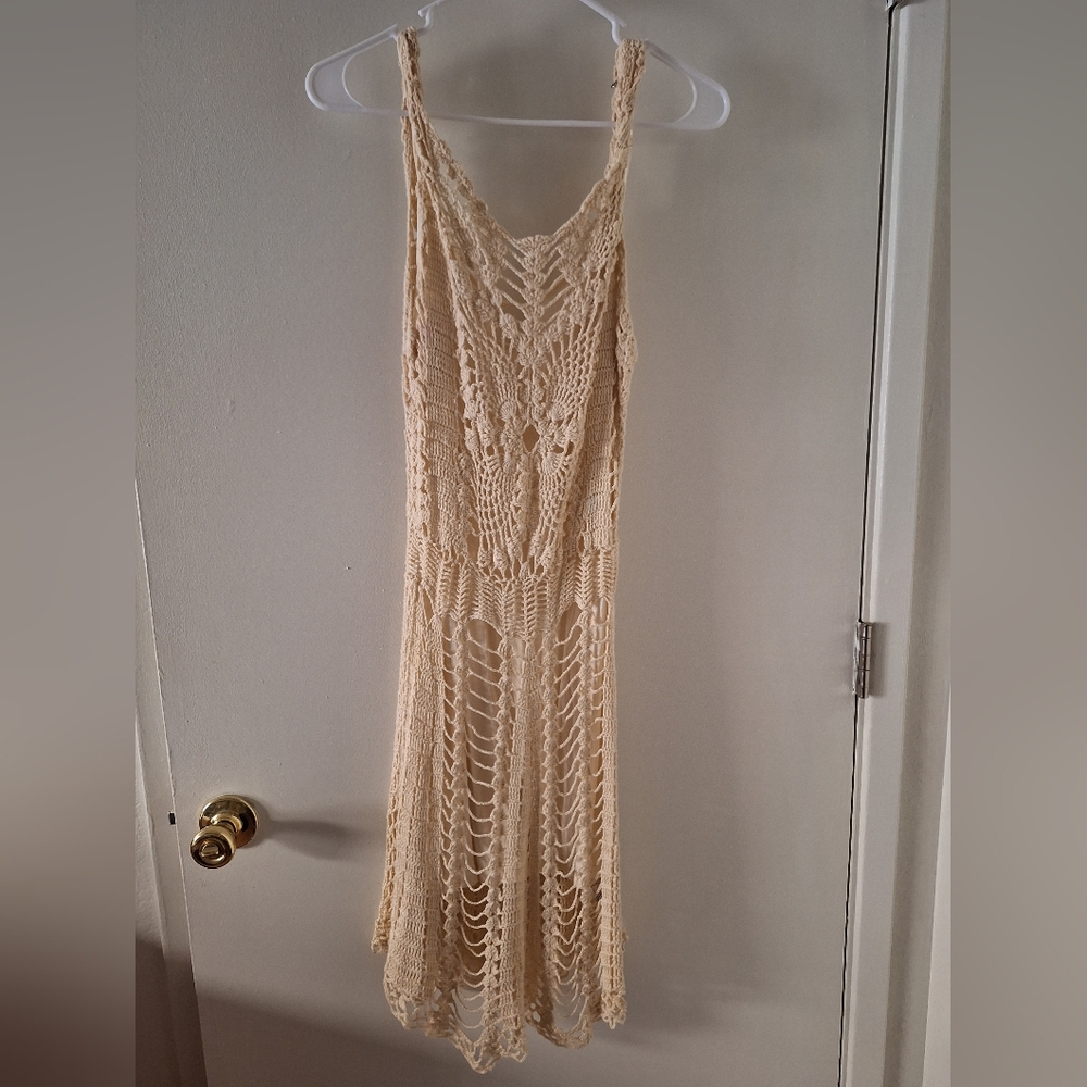 Free people crochet dress